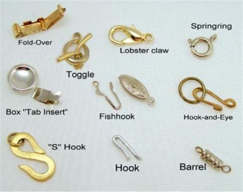 bracelet clasps for jewelry making.